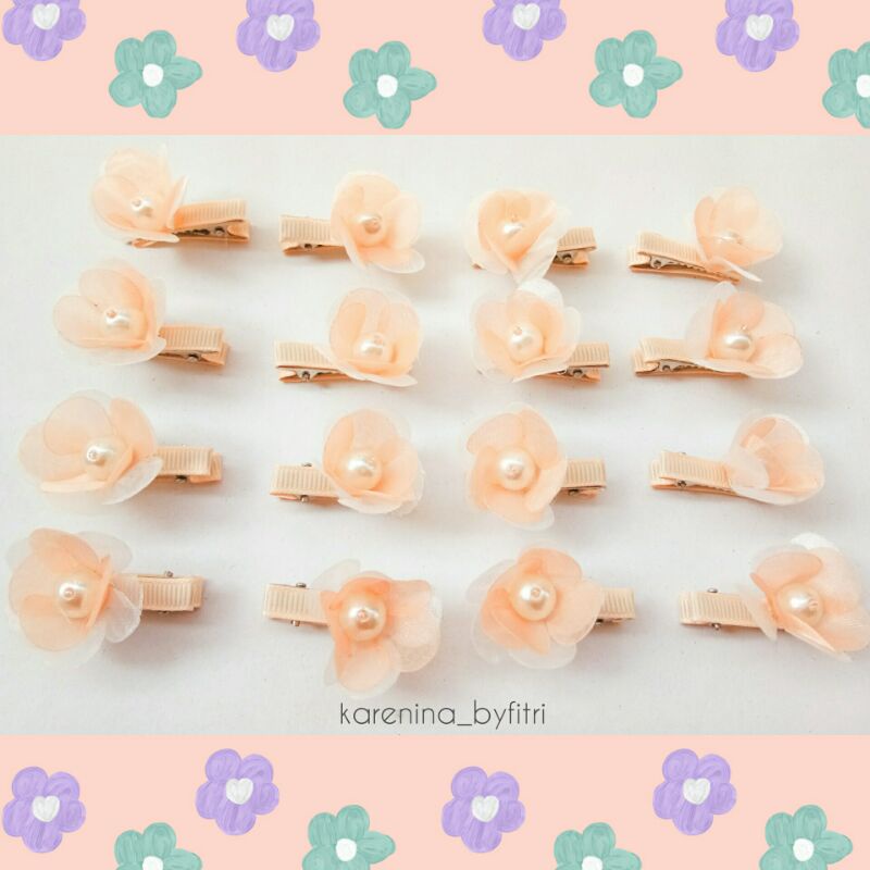 Vol.4 jepit rambut korea warna pastel