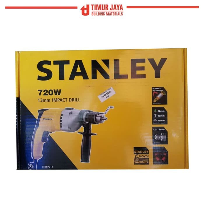 Stanley STDH 7213 Mesin Bor Impact Drill Tembok 13mm