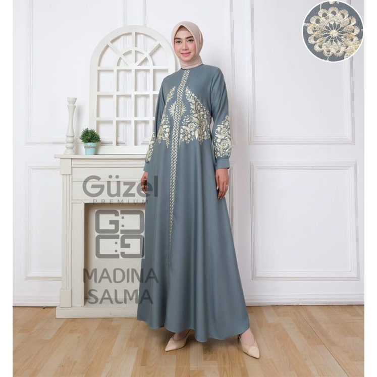 Hajrah safir Salma gamis Madina Salma ORI Guzel kualitas premium Kirim Random