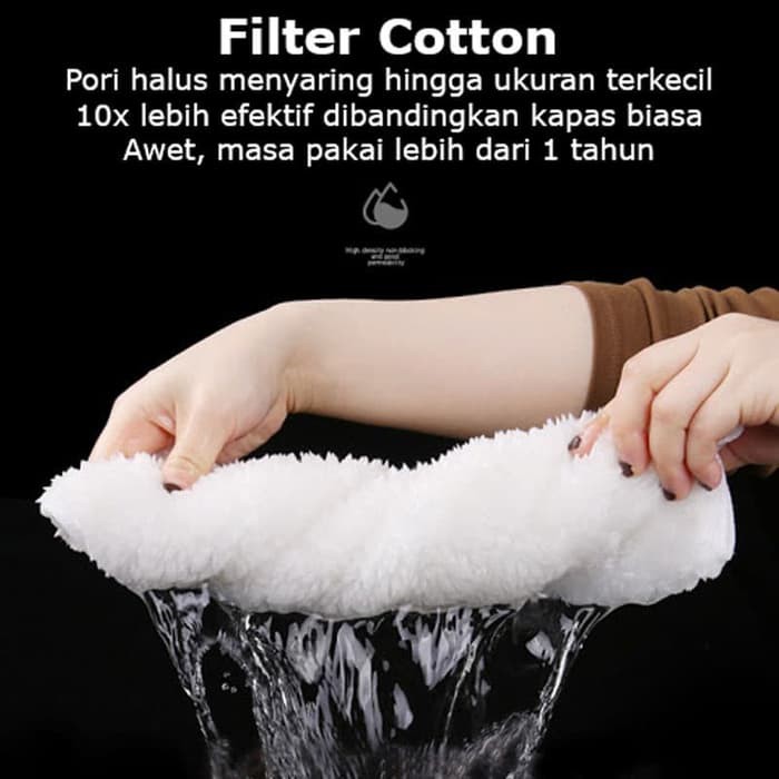 filter cotton magic carpet media filter saringan air akuarium kolam   50x80cm