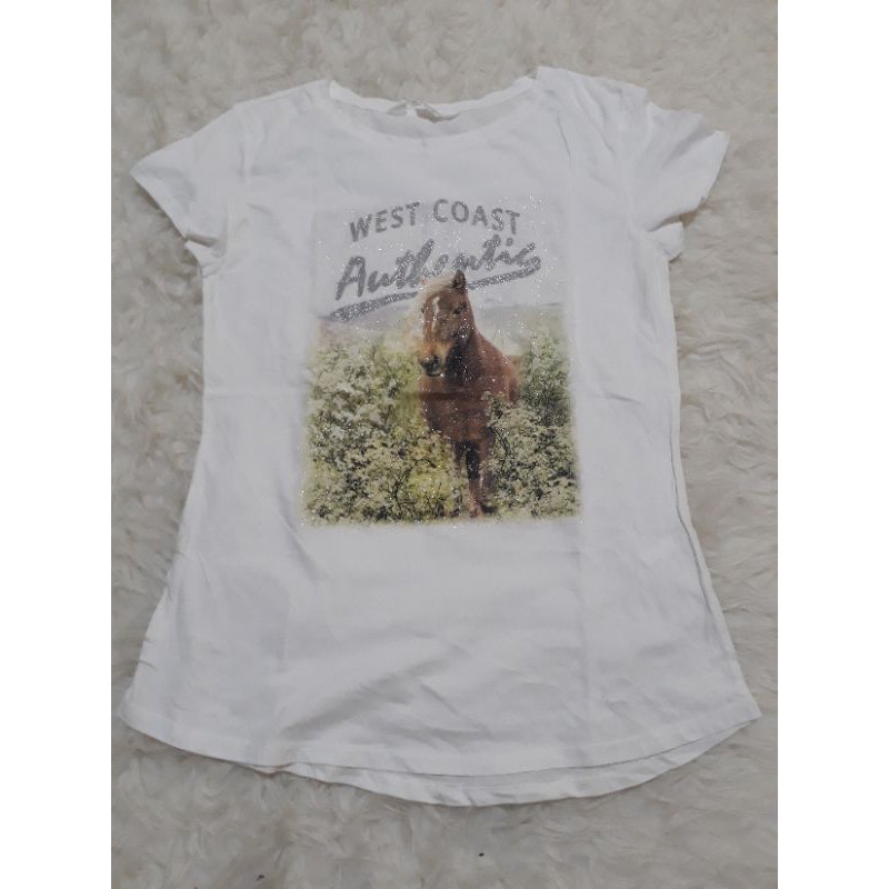 kaos anak perempuan h&m