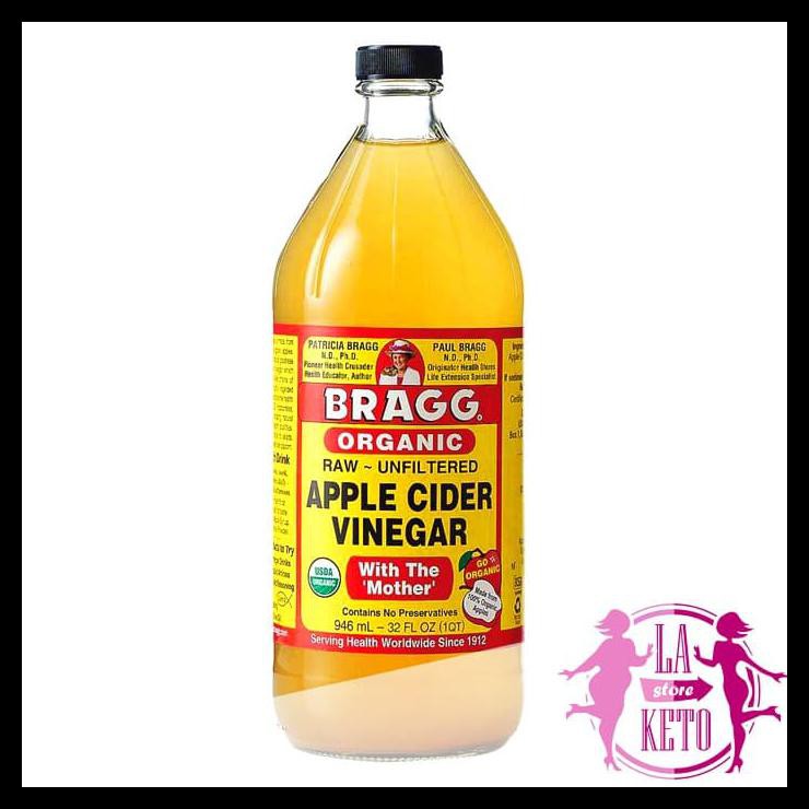 

Cuci Gudang Bragg Apple Cider Vinegar Acv Cuka Apel 946 Ml Original