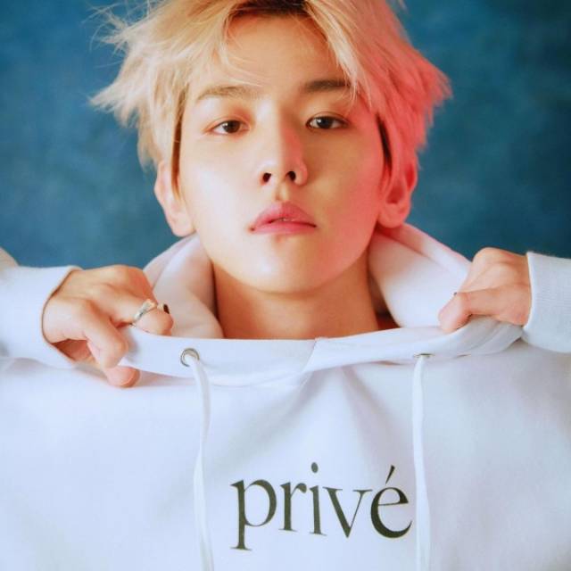 JAKET SWEATER HOODIE EXO BAEKHYUN PRIVE