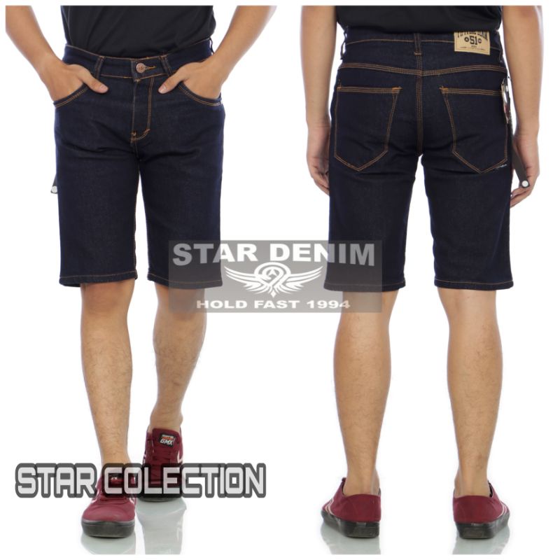 celana jeans panjang pria slim-fit strect original fifty one denim