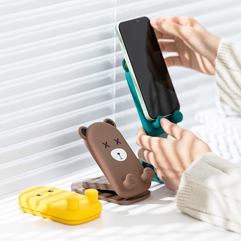 Folding Stand Karakter Holder Hp Meja Karakter Holder Tablet Ipad Lipat Karakter