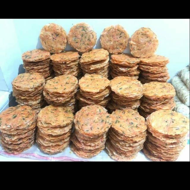 

Kerupuk Lemek Pedas (Opak Asli Bukittinggi, Sumatra Barat)