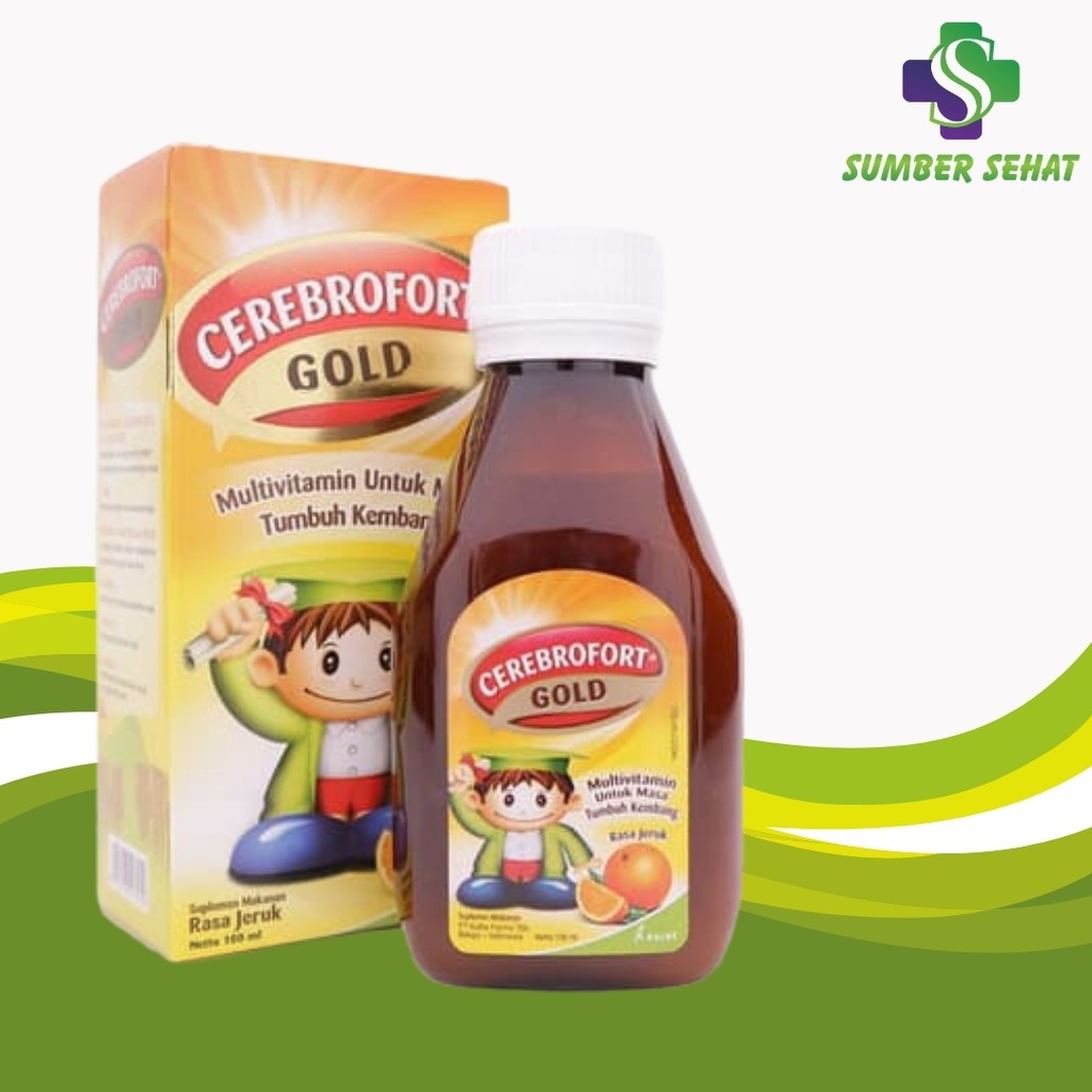 CEREBROFORT GOLD JERUK 100 ML