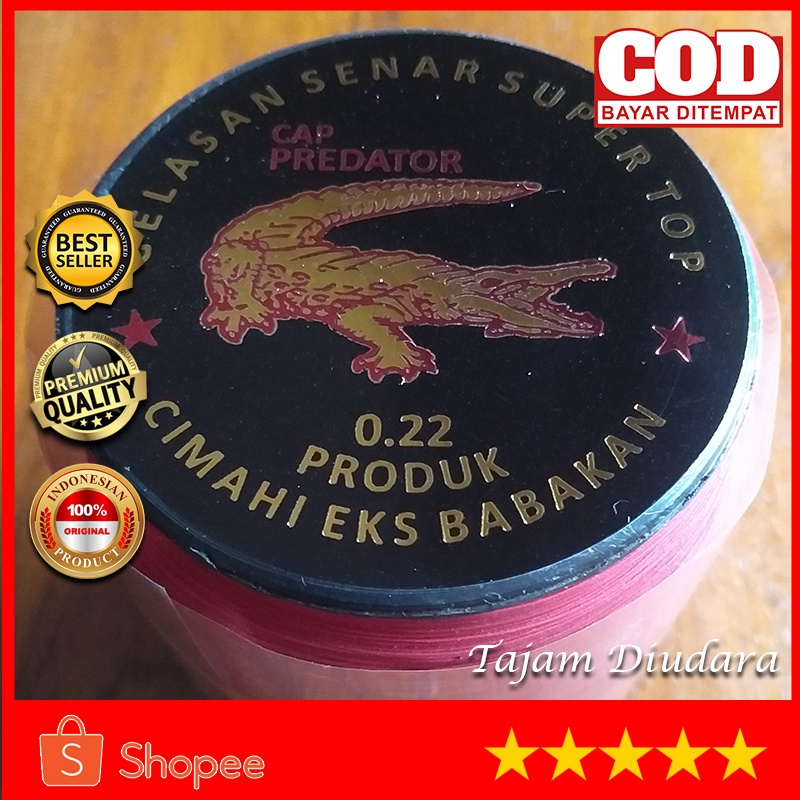 GELASAN PREDATOR TOP ORIGINAL / BENANG GELASAN UNTUK LAYANGAN  / GELASAN SUPER SILICON / MADE IN EKS