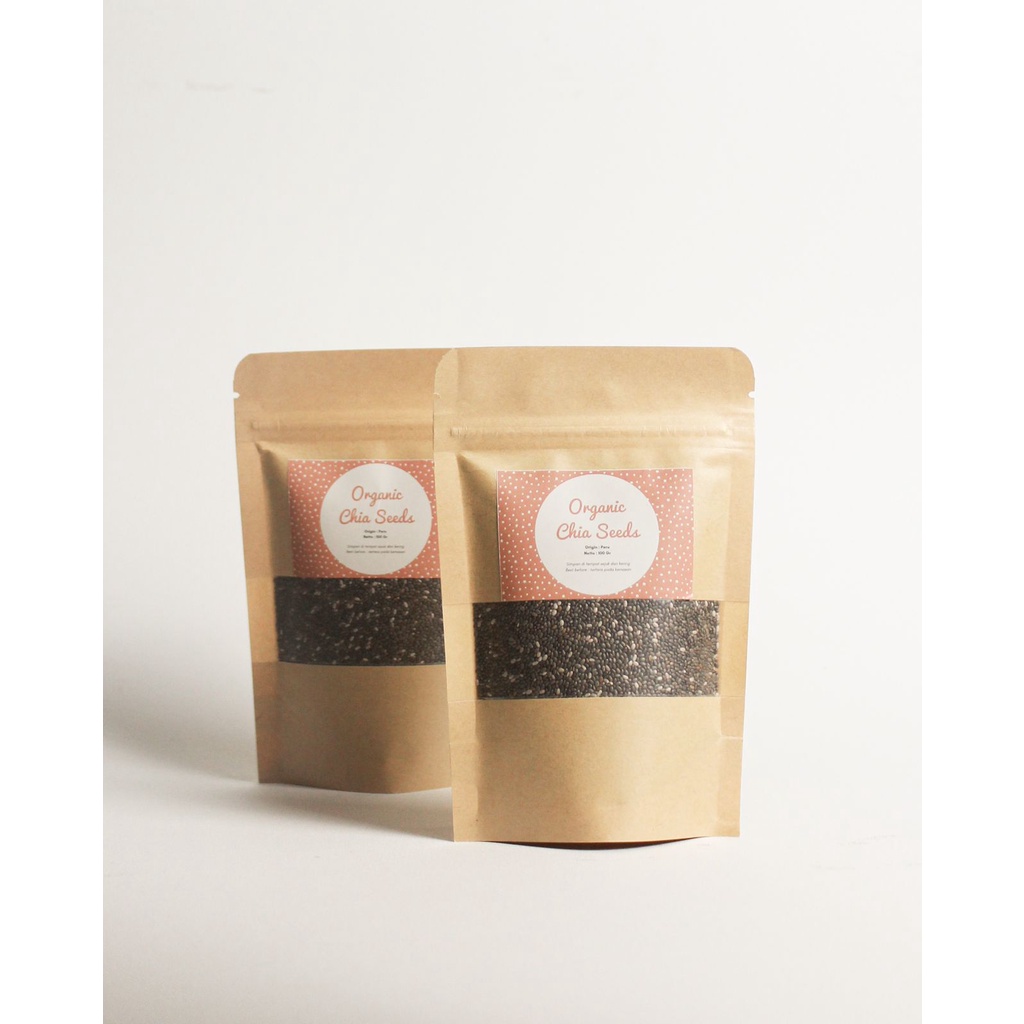 

superfood makanan organik chia seed 100gram