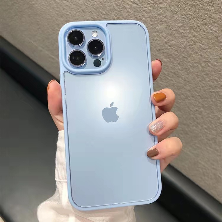 Case Pelindung Kamera Bahan Silikon Transparan Tahan Banting Untuk iPhone 13 12 PRO MAX 13 13pro XS Max