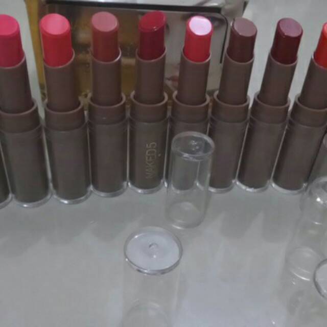12 pcs lipstik naked 5