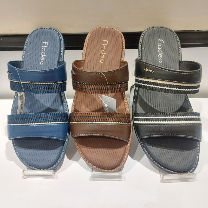 sandal slide pria fladeo