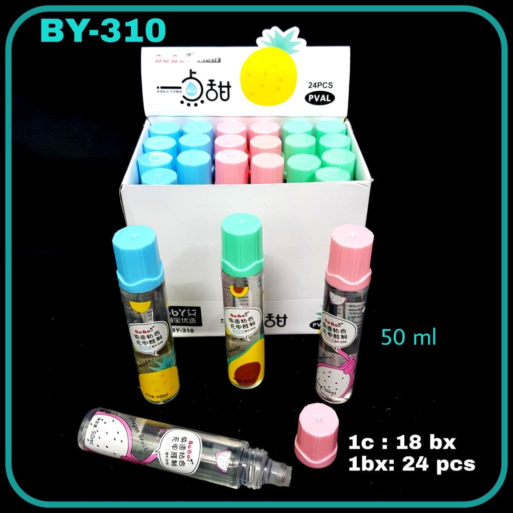 

ILP Lem Kertas 50ml BOBO BY-310 / Glue Stick / Lem Anak Sekolah