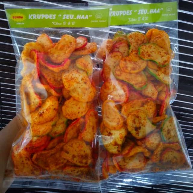 

Kerupuk Seblak Super Pedas
