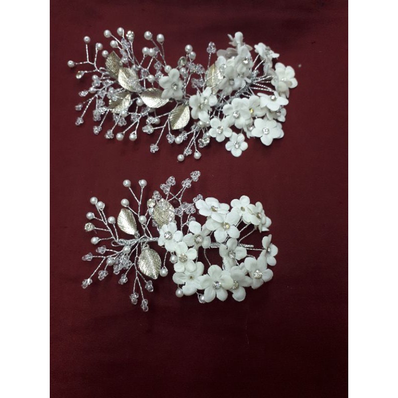 HAIRPIECE BUNGA MELATI-AKSESORIS WEDDING BUNGA