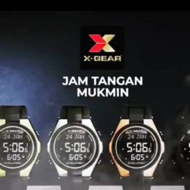 JAM TANGAN MUKMIN X GEAR