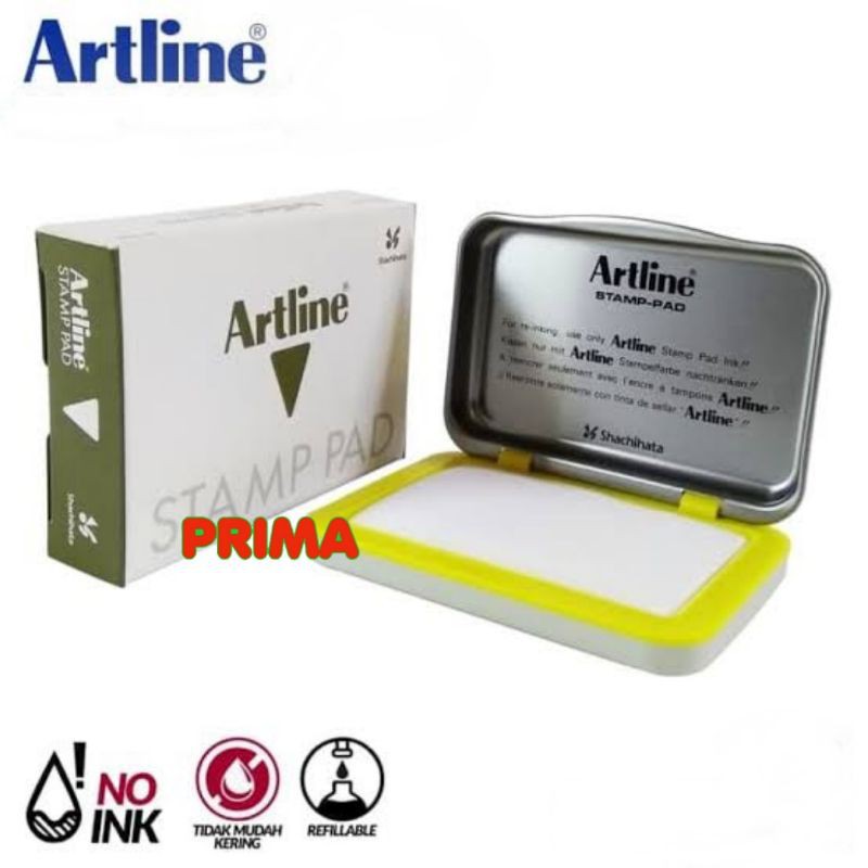 

STAMP PAD / BANTALAN STEMPEL ARTLINE UKURAN LENGKAP (00, 0, 1 DAN 2)