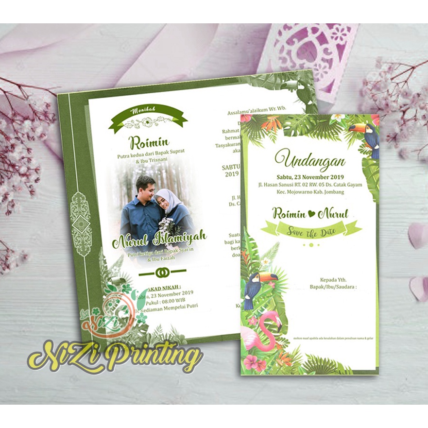 UNDANGAN PERNIKAHAN HC 156 FREE VIDEO INVITATION