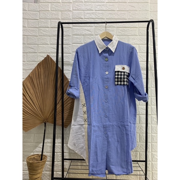 kemeja dres lubana tunik 140