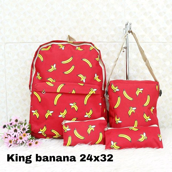 SALE king banana red