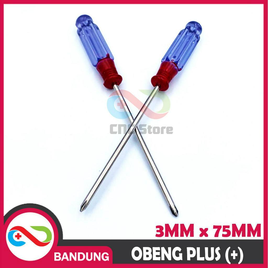 OBENG KECIL MINI 3MM 75MM MAGNET PLUS