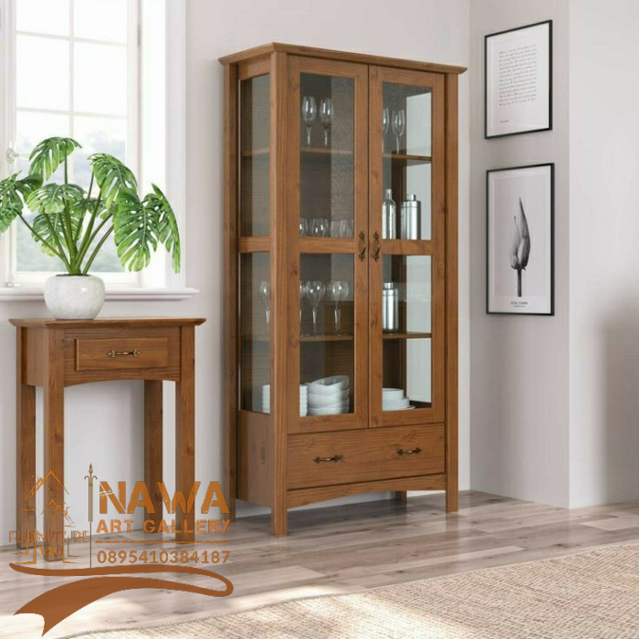 lemari pajangan / bufet hias / lemari kaca