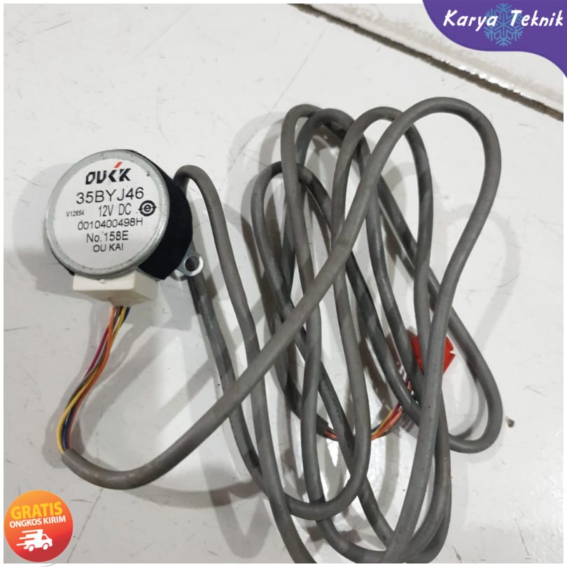 DINAMO SWING MOTOR SWING AC 35BYJ46 12V DC ( STOK HABIS )