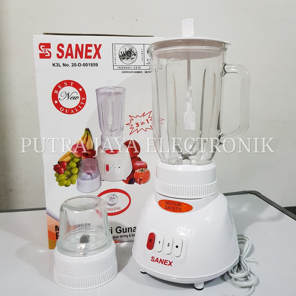 Blender Sanex T8GN Body Kaca 3 in 1