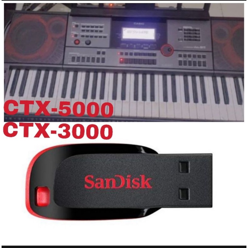 Style Keyboard Casio CTX 5000 & 3000