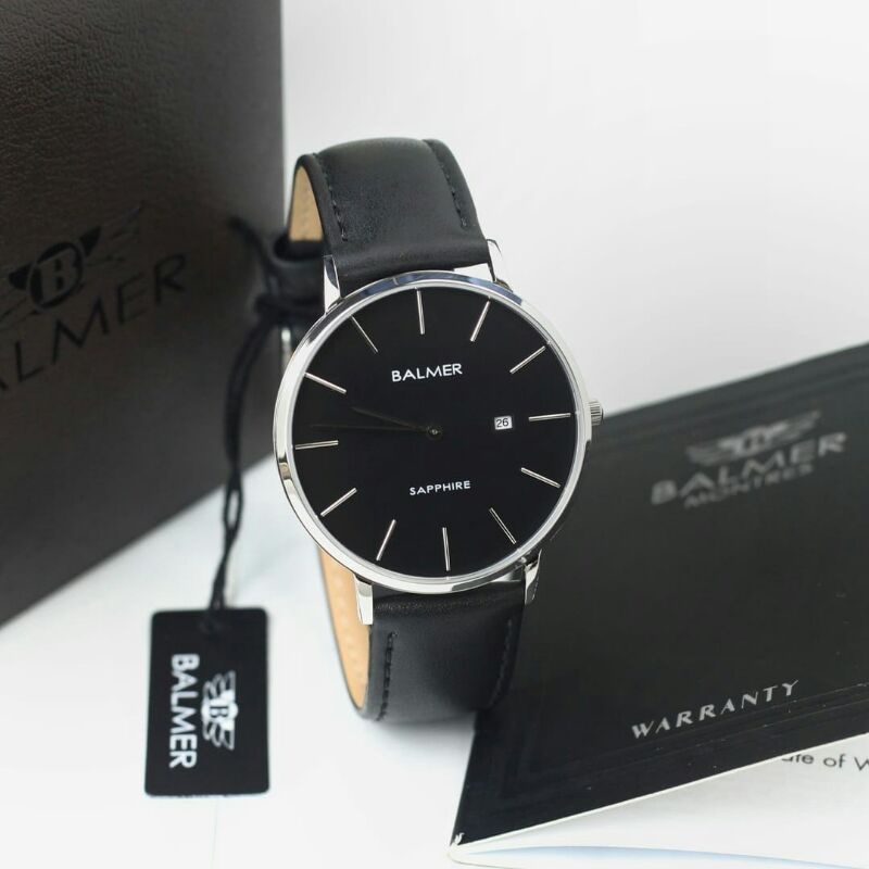 Jam tangan Balmer 8134 Tali kulit Original Pria
