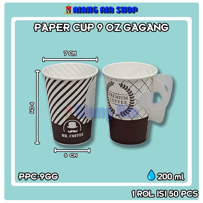 Jual Paper Cup Gagang Paper Cup Motif Isi Pcs Gelas Hot Coffee Sekali Pakai Shopee