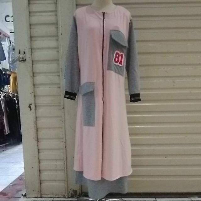 Setelan rok bahan kaos