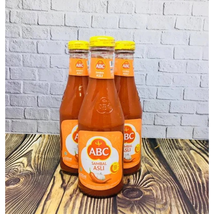 

Sambal ABC Sambal Asli / Chili Sauce / Saos Sambal Botol 335ML