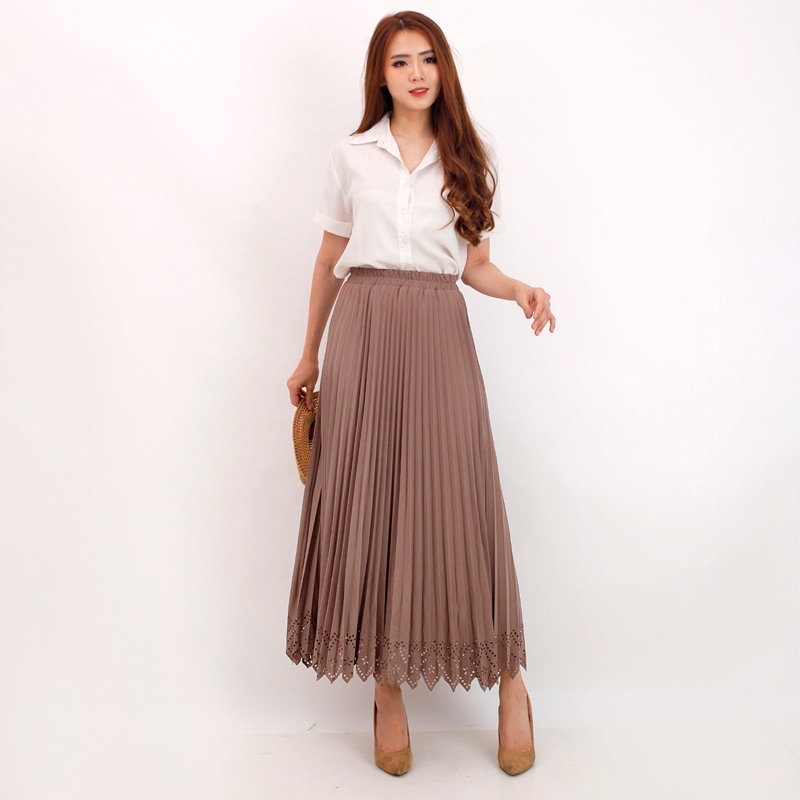 ROK LASER - PLISKET MAYUNG HYGET PON ZIGZAG POLOS MURAH GROSIR SUPPLIER ABG KARET MELAR REMPEL-MOCCA
