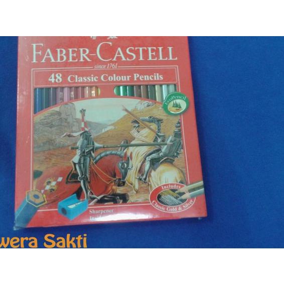 

✳ Pensil warna Faber Castell 48 warna Classic Colour ➹