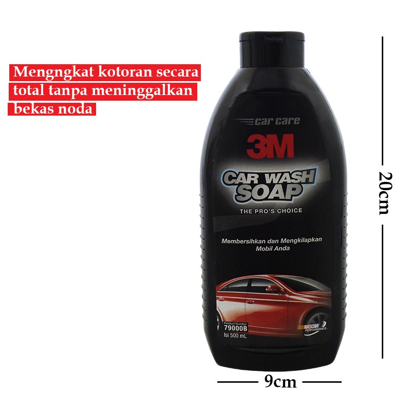 3M Auto Sabun Pencuci Mobil COMBO 7 Pcs Car Wash Soap Shampoo Motor Non Korosif CMB07-3M-79000B