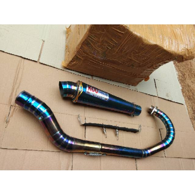 Knalpot kou mahachai for satria fu. Vixion. Tiger dll