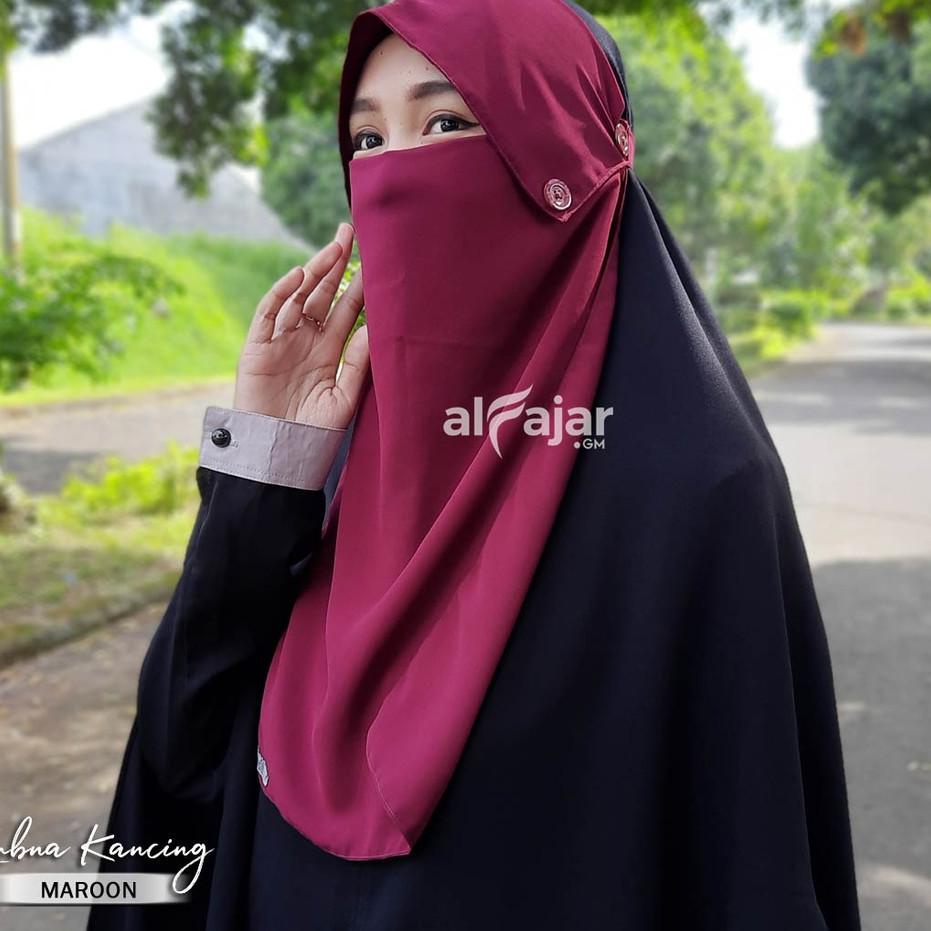 Langsung Beliii.. CADAR PONI KANCING Lubna Ceruty 2 Layer by Alfajar