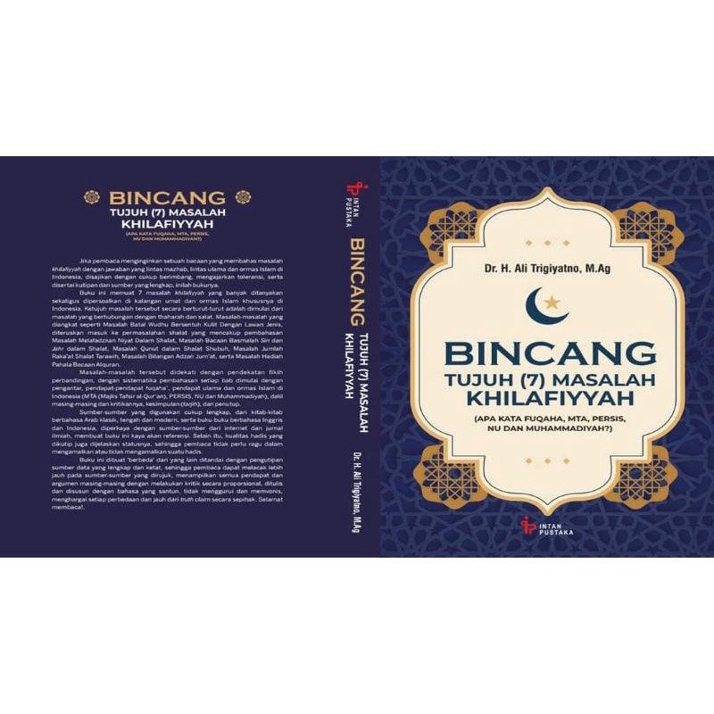 Buku Bincang Tujuh (7) Masalah Khilafiyah