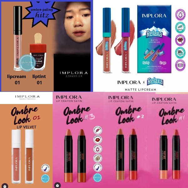 IMPLORA PAKET OMBRE LIPS SPECIAL EDITION