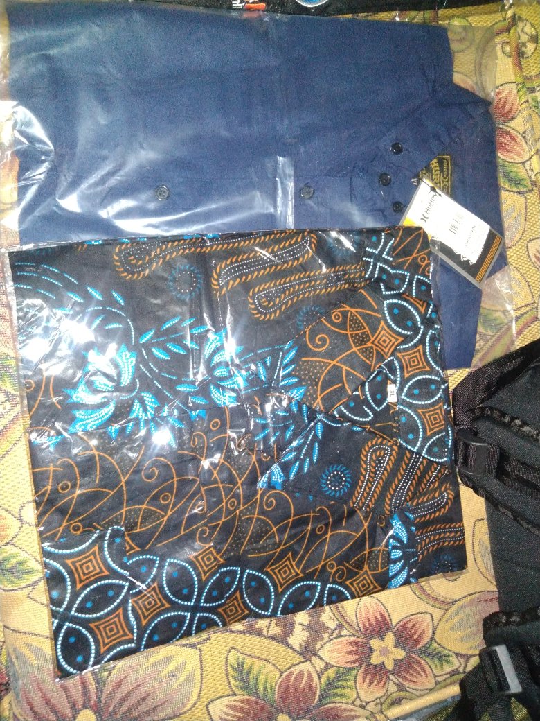Bswart Batik Hrb026 Kenongo Hem Pendek Padi Pekalongan M L Xl Batik Pria Murah Modern Grosir