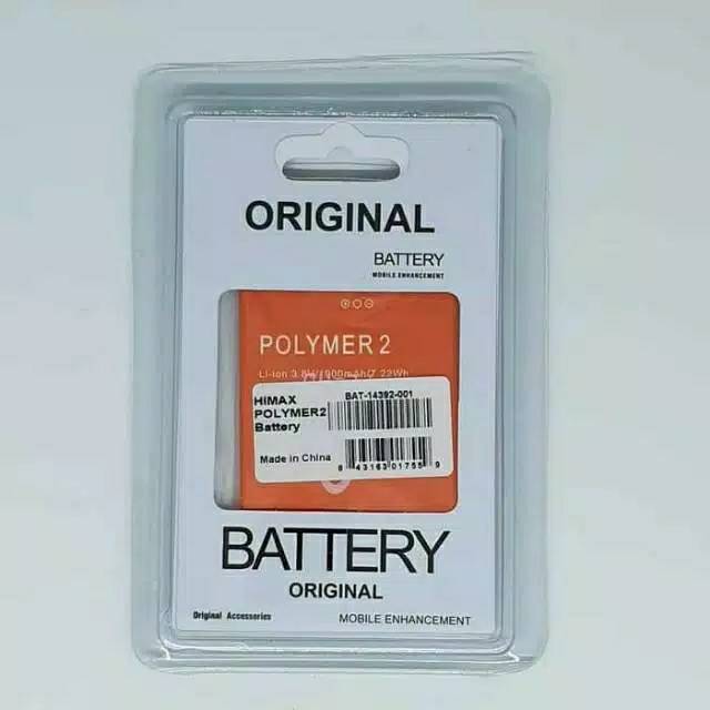 Baterai Batre Himax Polymer 2 Battery himax original oem