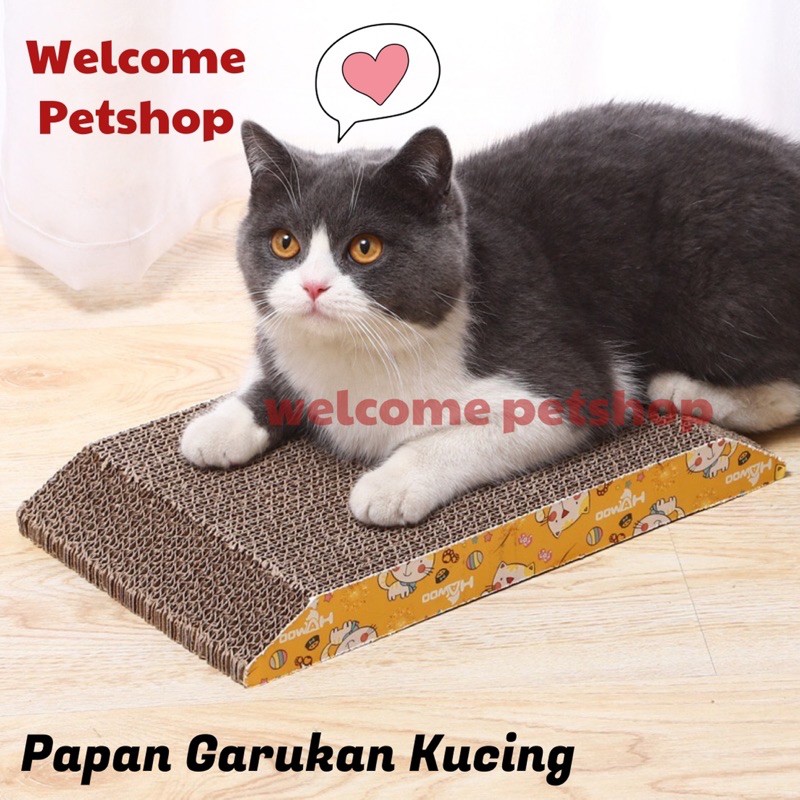 Garukan Papan Kucing / Papan Kucing / Mainan Kucing / Cat Scratcher / Cat Toy