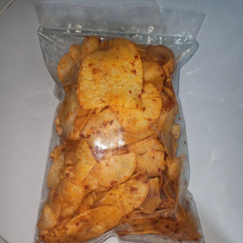 

Keripik singkong pedas / kripik singkong / snack