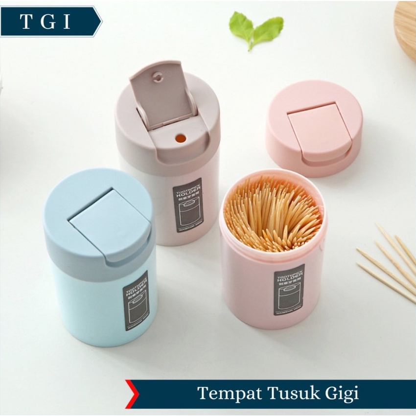 TEMPAT TUSUK GIGI PORTABLE / TOOTHPICK BOX PREMIUM