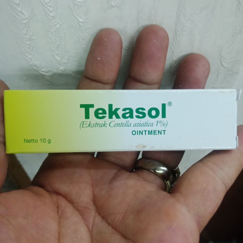 TEKASOL (Ekstrak Centella Asiatica 1%) Ointment 10gr