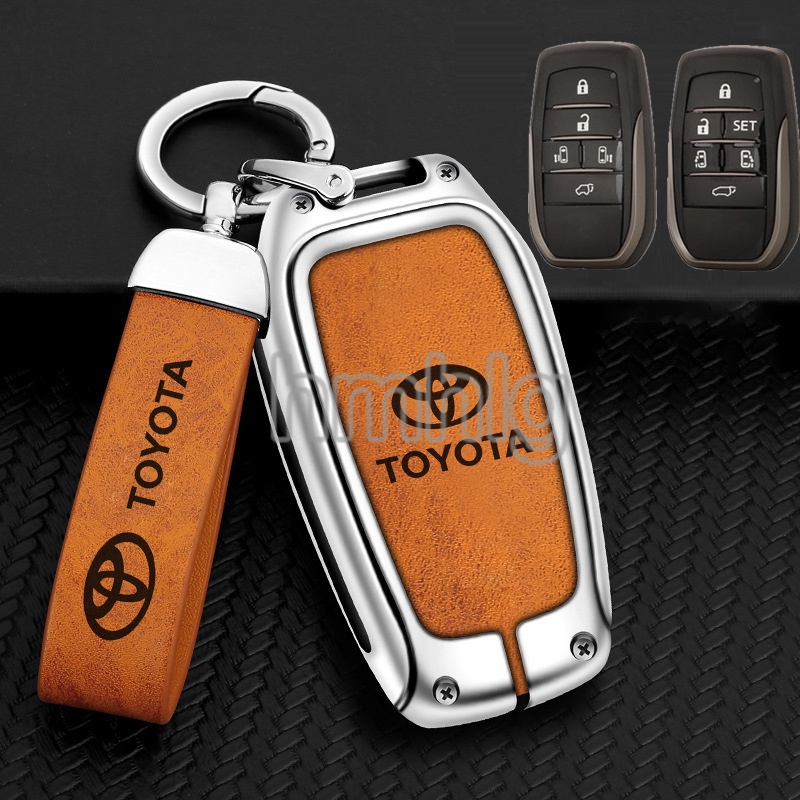 Case Kunci Mobil Keyless Entry Bahan Zinc Alloy Untuk Toyota Vellfire 20 Anh 30 Agh Alphard 30