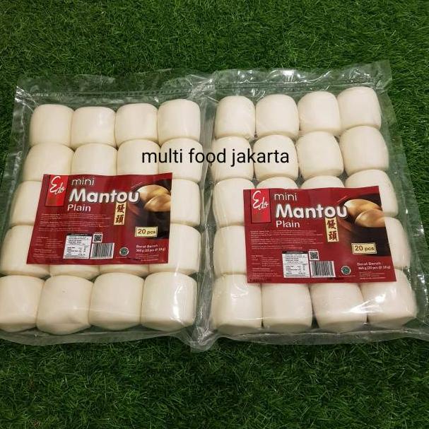 

[KODE PRODUK YAW7Y6080] Mantau edo mini plain frozen isi 20