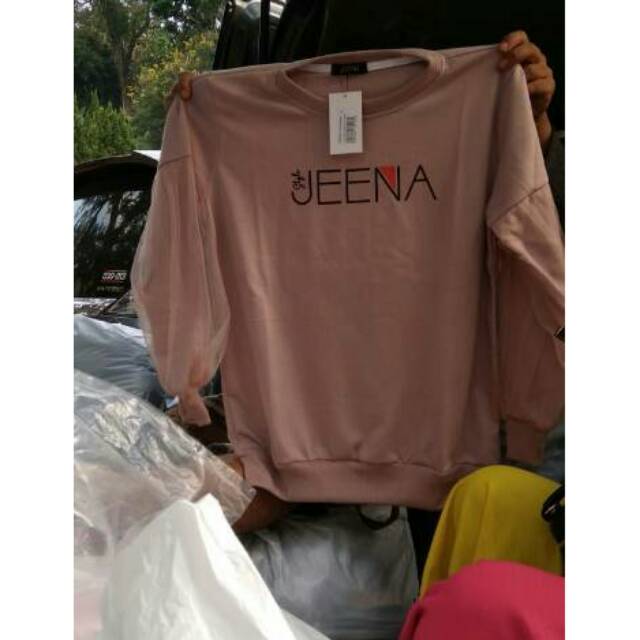Atasan kaos jeena mocca sale250