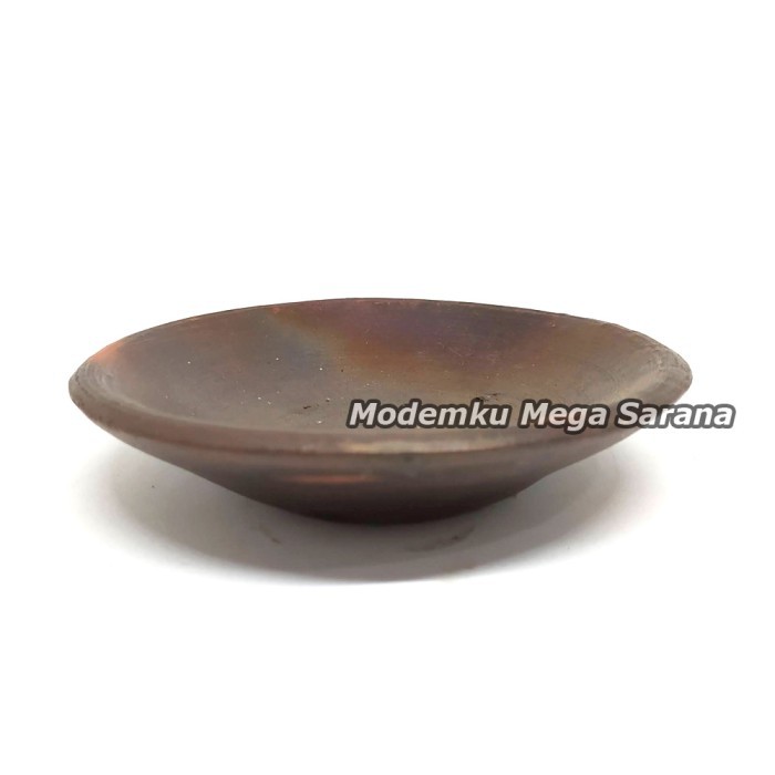 Tempat Sambal Gerabah Cawan D 10 cm - Piring Cobek Cowek Tanah Liat